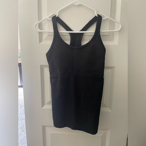 Lululemon Racerback Tank Top, size 2, black